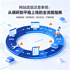 许昌建站-网站改版注意事项：从调研到平稳上线的全流程指南