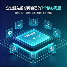 许昌建站-企业建站前必问的7个核心问题 - 网站建设规划指南