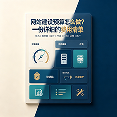 许昌建站-网站建设预算怎么做?一份详细的费用清单