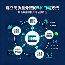 许昌建站-建立高质量外链的5种白帽方法
